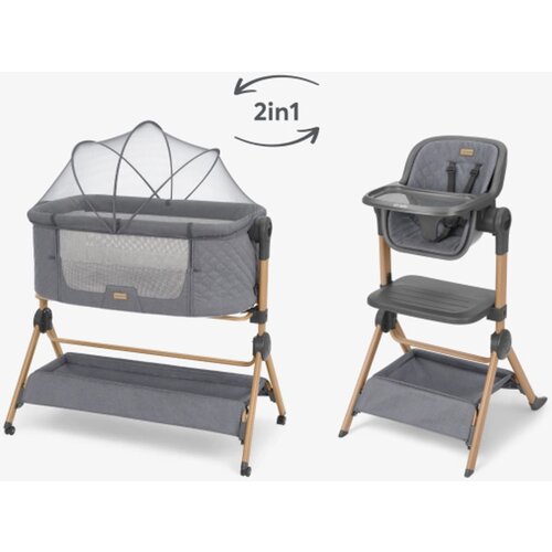 Kikka Boo Kolevka + hranilica set 2in1 Sleat Me Grey Cene
