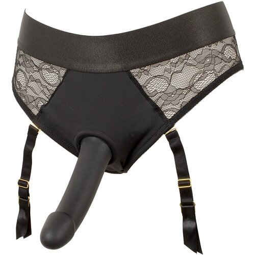 You2Toys Strap-on Set with Suspender Briefs Black Slike