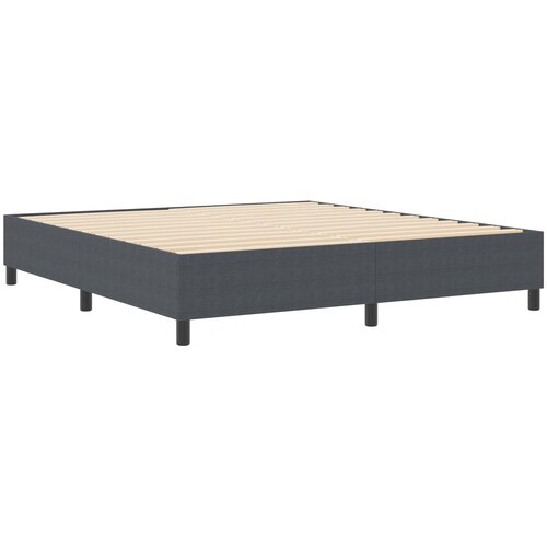  Krevetna platforma Tamno siva 180 x 200 cm Kordura tekstil Slike
