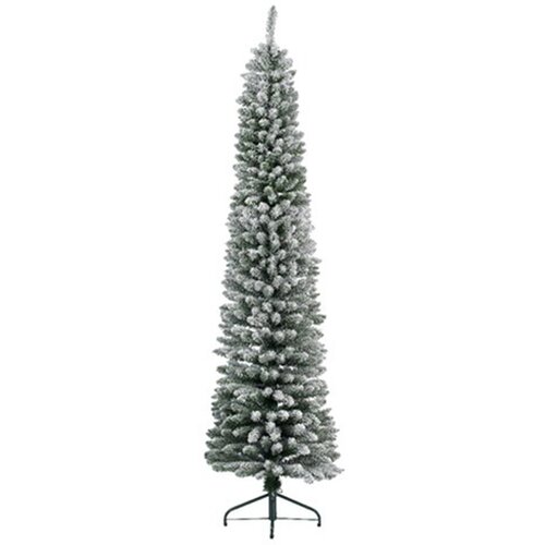Everlands novogodišnja jelka Pencil pine snowy 300cm-81cm 68.4024 Slike