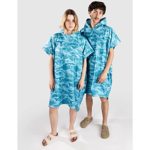 After Ocean Surf poncho blue Cene