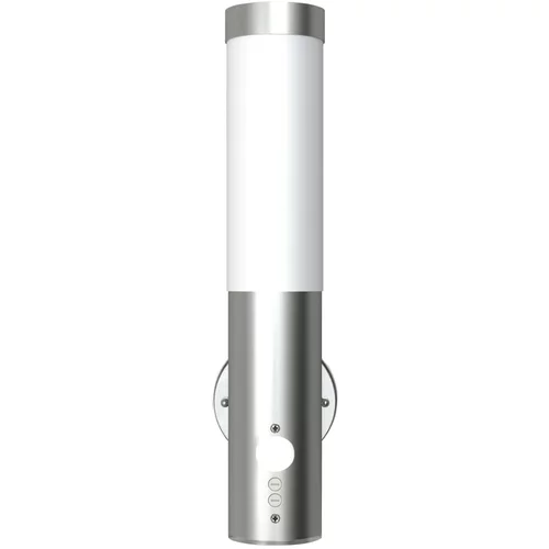  Vanjska zidna svjetiljka s detektorom pokreta od nehrđajućeg čelika