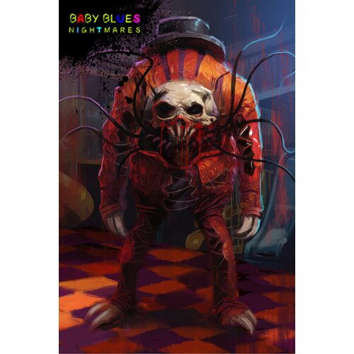  baby blues nightmares - toddler horror game steam key (pc) global Cene