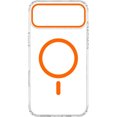  apple transparent color ring magsafe maska za iphone 17 pro max &ndash; narandžasta Cene
