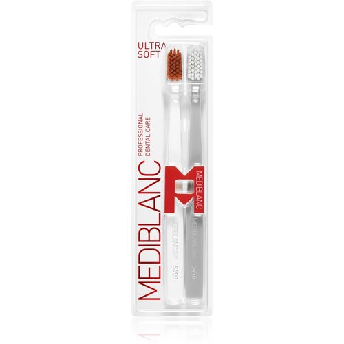 MEDIBLANC 5490 Ultra Soft četkica za zube White, Grey 2 kom Cijene