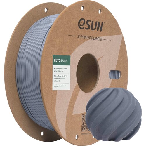  PETG-Matte Dark Grey - 1,75 mm / 1000 g Slike