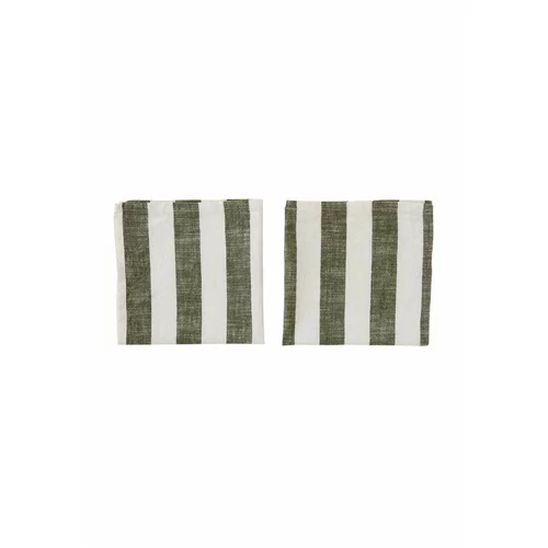 OYOY Komplet bombažnih prtičkov Striped Napkin 2-pack