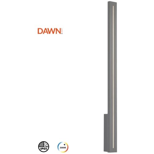 Dawn led svetiljka 1007D zidna 12W 3000K IP65 siva Slike