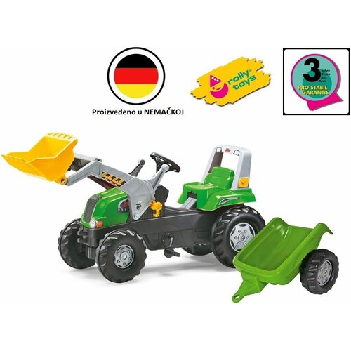 Rolly Toys rolly traktor junior sa kid prikolicom i utovarivačem Slike