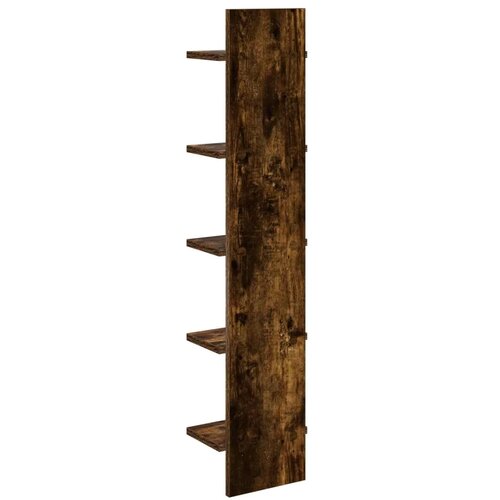  Zidna polica Dimljeni hrast 22 x 15 x 100 cm - Dimljeni hrast 1 22 x 15 x 100 cm (5 etaža) Slike