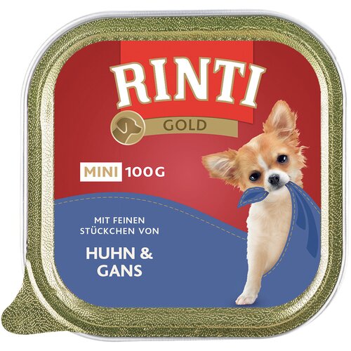 Rinti Ekonomično pakiranje Gold Mini 24 x 100 g - Piletina i guska Slike