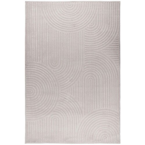 Kayoom RAVNO TKANA PREPROGA 80/150 cm tkano srebrne barve Slike