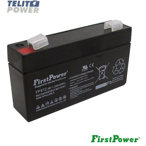 FirstPower 6V 1.2Ah FP612 FIRSTPOWER terminal T1 Cene