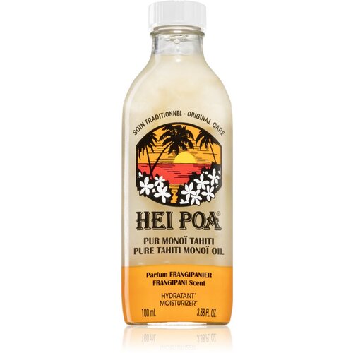 Hei Poa pure Tahiti Monoï Oil Frangipani večnamensko olje za telo in lase 100 ml Cene
