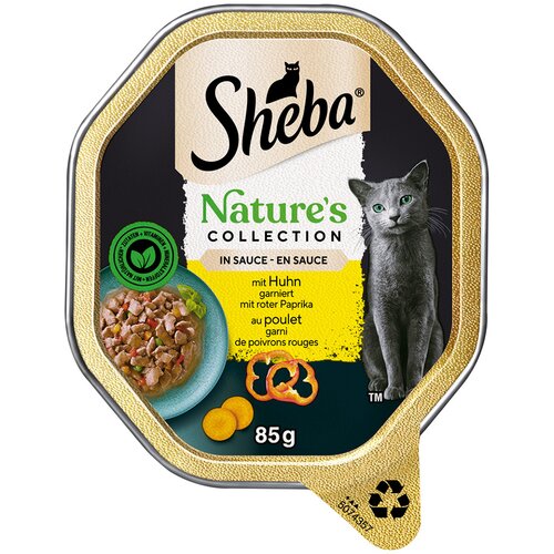  Varčno pakiranje Sheba Nature&acute;s Collection in Sauce 44 x 85 g - S pi&scaron;čancem Cijene