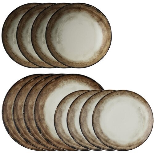 ARTHUR KRUPP JEDILNI SERVIS Shade Earth porcelan Cene