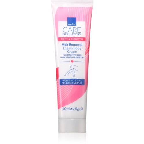 Avon Soft & Smooth krema za depilaciju za osjetljivu kožu 100 ml Cijene