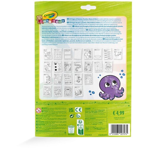Crayola mini kids: izobraževalno z 7 barvnimi pasteli - v madžarščini Cene