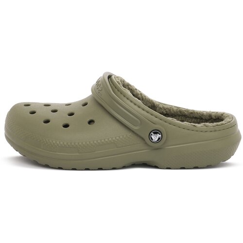 Crocs Cokli CARGO CLASSIC LINED CLOG Zelena Slike
