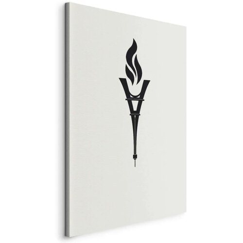  Slika - Torch Shaped Like an Inverted Eiffel Tower 20x30 Standard Cene