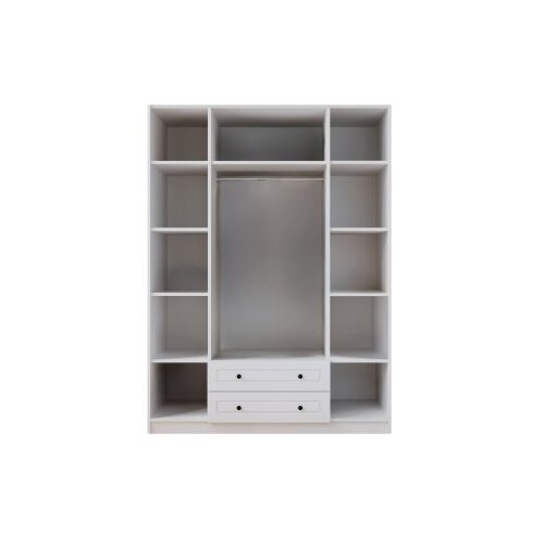 Hanah home Ormar Rb-185-11, 140x210x52 cm, Bijeli Slike