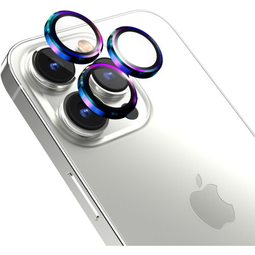  zaštita za kameru safir za iphone 14 pro / iphone 14 pro max rainbow Cene