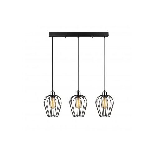 Opviq lights Tel 6701 Viseća svjetiljka, E27, 3x40W, IP20, Crna Slike