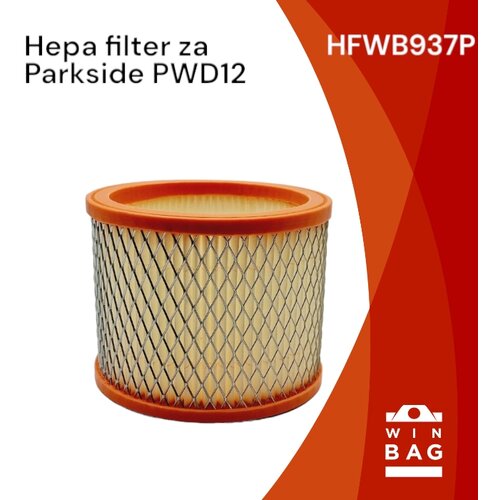 HEPA filter za Parkside PWD12A1/B2 usisivače Art. FPWB937P Slike