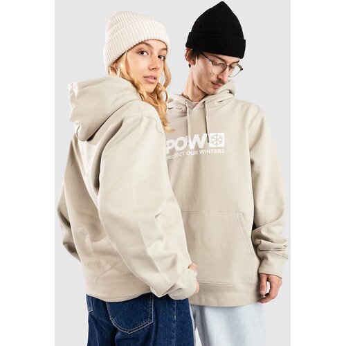 POW Protect Our Winters Logo Hoodie stone Slike