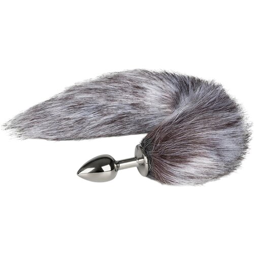 EasyToys - Fetish Collection Analni čep Fox Tail No. 5, srebrni Slike