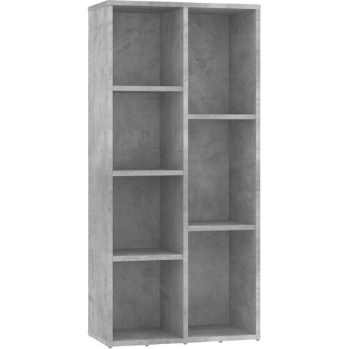 Maison Chic Knjižna omara - Knjižni regal betonsko siva 50x25x106 cm iverna plo&amp;scaron;ča, (21726145) Slike