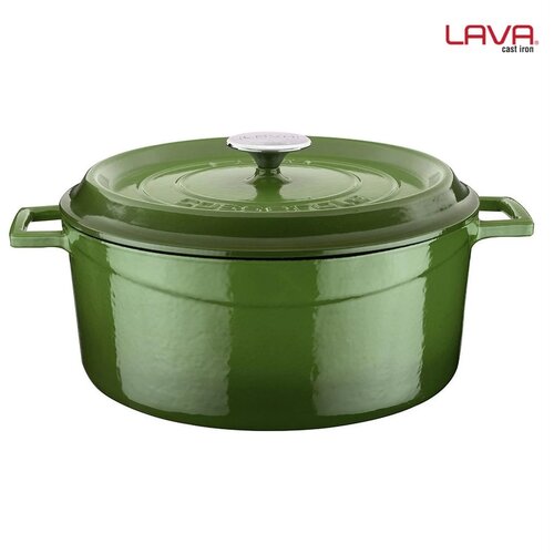 Lava Okrogel litoželezni lonec 29 cm Cene
