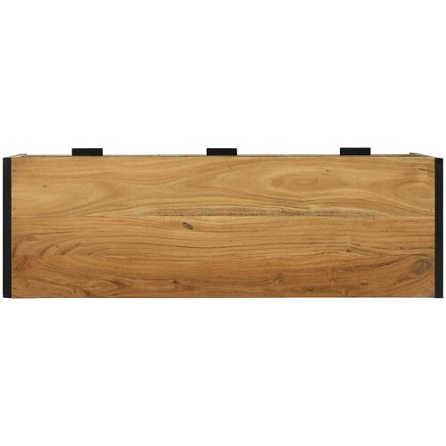  ormar s ladicama Smeđa 100 x 35 x 50 cm Čvrsto drvo akacije Slike