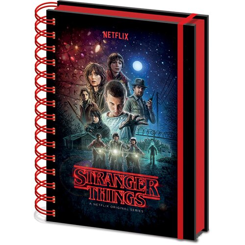 Pyramid International PYRAMID STRANGER THINGS (ONE SHEET) A5 METALLIC BELEŽKA Cene