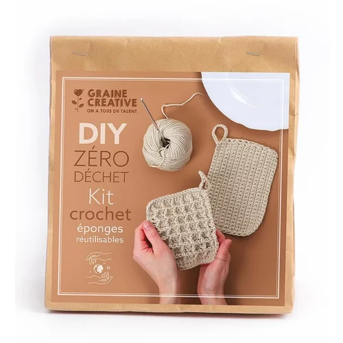 Graine Creative Komplet za kvačkanje DIY Kit - Reusable Sponges
