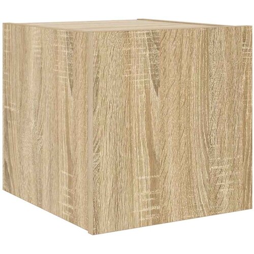  Zidni TV ormarić s LED svjetlima boja hrasta 30,5 x 35 x 30 cm Slike