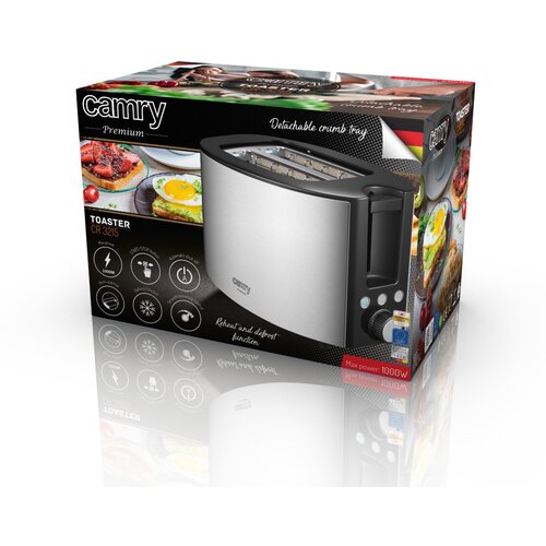 Camry toaster 2 rezine, (21121906) Slike