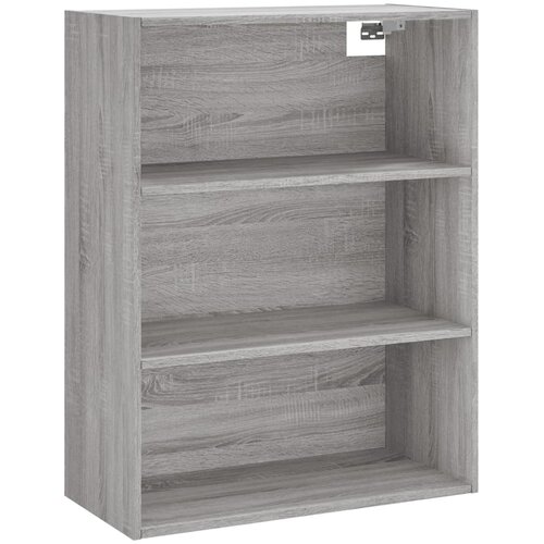  Visoka komoda siva sonome 69,5x34x180 cm od konstruiranog drva Slike