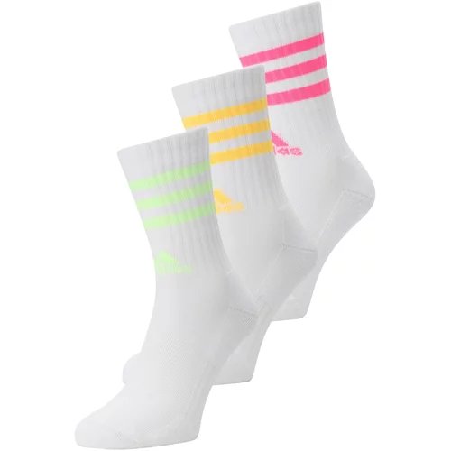 ADIDAS SPORTSWEAR Sportske čarape žuta / limeta / roza / bijela