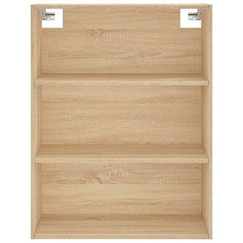  Visoka komoda hrasta sonome 69,5x34x180cm od konstruiranog drva Slike