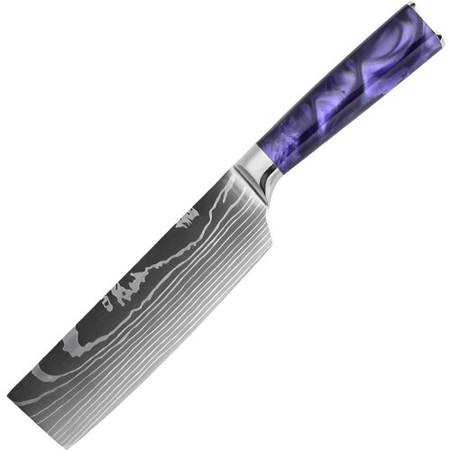 IZMAEL Kuhinjski nož BL - 39314 - Nakiri / Vijolična Cene