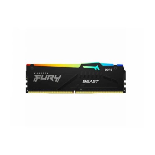 Kingston Memorija 8GB/DIMM/DDR5/5200MHz/CL40/FURY Beast RGB XMP Cene