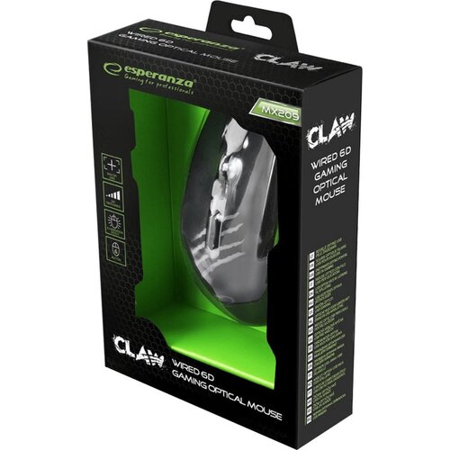 Esperanza miš optički, gaming, 2400dpi, USB EGM209G Cijene