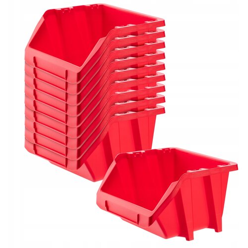 KADAX Delavni&scaron;ki pladnji Skladi&scaron;čni zabojniki Komplet 10 pladnjev Pladenj 187x158 mm, (5000355580) Cene