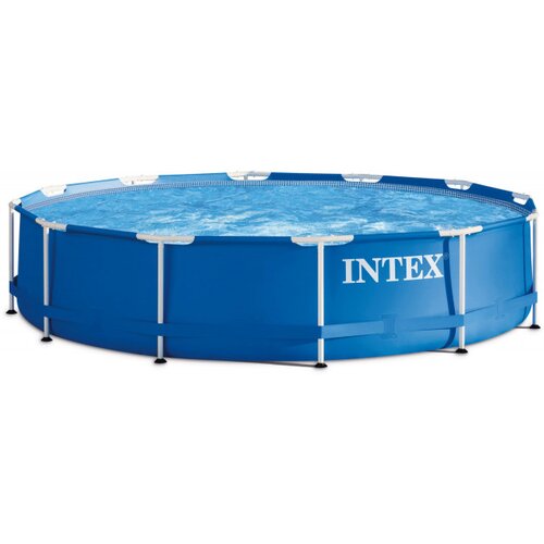 Intex metal frame okrugli bazen za dvorište sa metalnim ramom 366cm x 76cm ( 28210 ) Cene