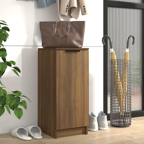 vidaXL ormarić za cipele hrast smeđi 30x35x70 cm konstruirano drvo Cijene