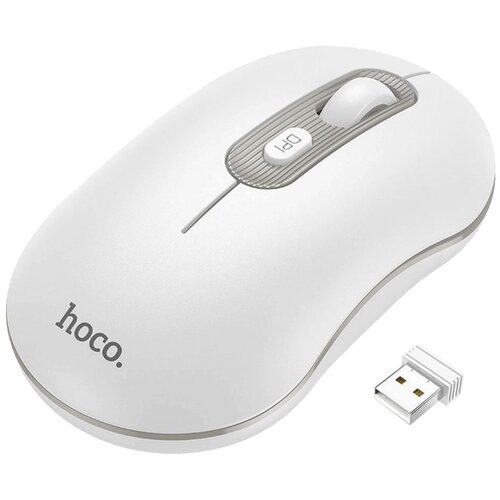hoco. bežični mi&scaron; optički 1600 dpi 2,4 GHz, USB nano White/Gray Cijene