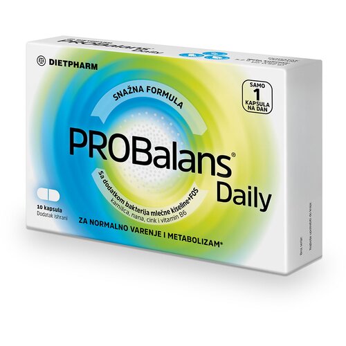Dietpharm PROBalans Daily 10 kapsula Cene