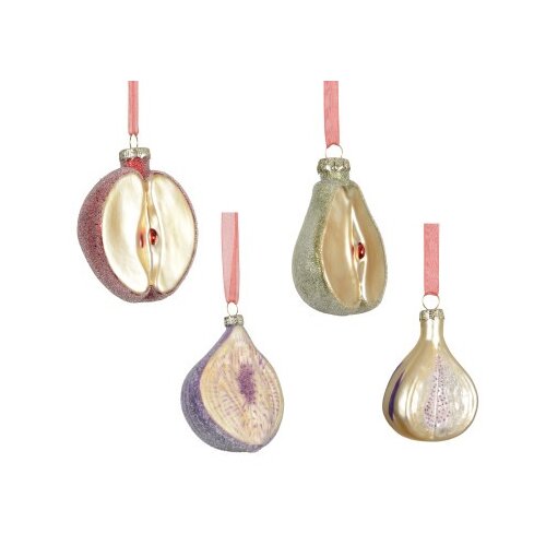  Novogodišnja dekoracija - hanging fruit 8cm 125101 - kmg ( 044445 ) Cene