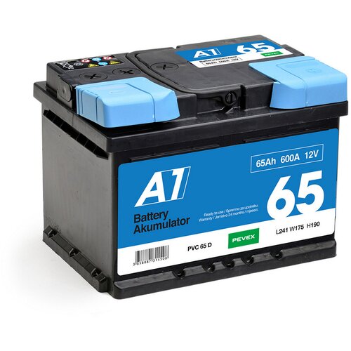 A1 Akumulator 12V/65Ah D+ Slike